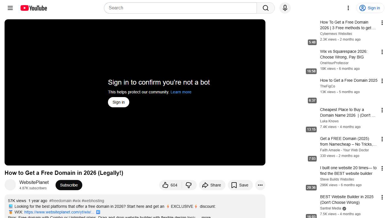 How to Get a Free Domain in 2026 (Legally!) - YouTube